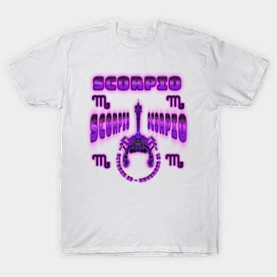 Scorpio 8a Purple T-Shirt